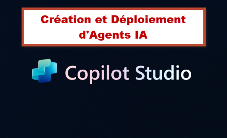 Image représentant Microsoft Copilot Studio pour une formation à la création et au déploiement d’agents IA à Bruxelles, Belgique.