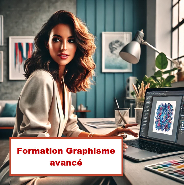 Formation en graphisme avancé à Bruxelles – Apprenez à maîtriser les logiciels de création graphique, la retouche d’images et le design professionnel.